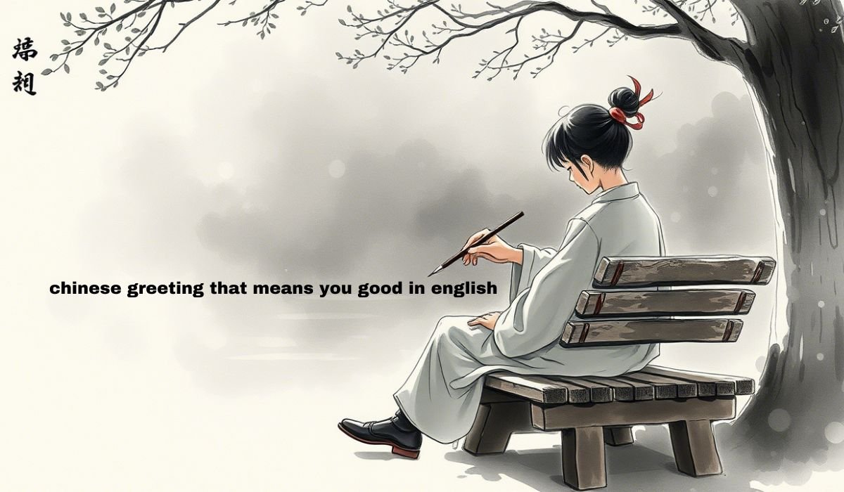 chinese greeting that means you good in english