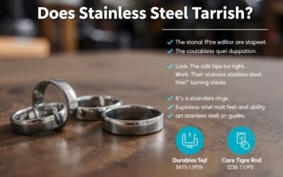 does stainless steel rings tarnish