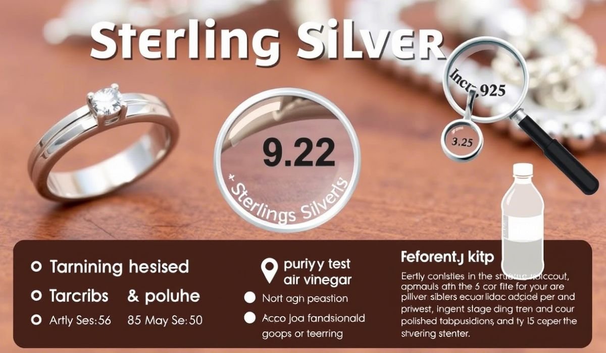 how do you know if sterling silver is real