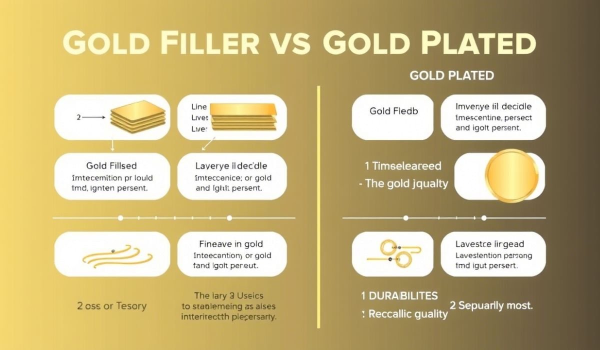 Gold Filled versus Gold Plated